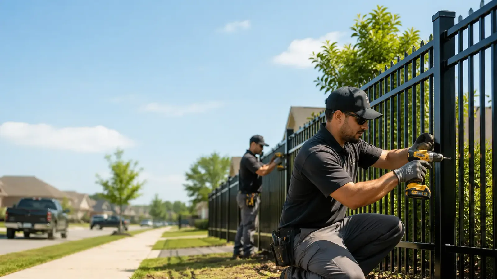 Metal Fence Installation in Holtsville, NY